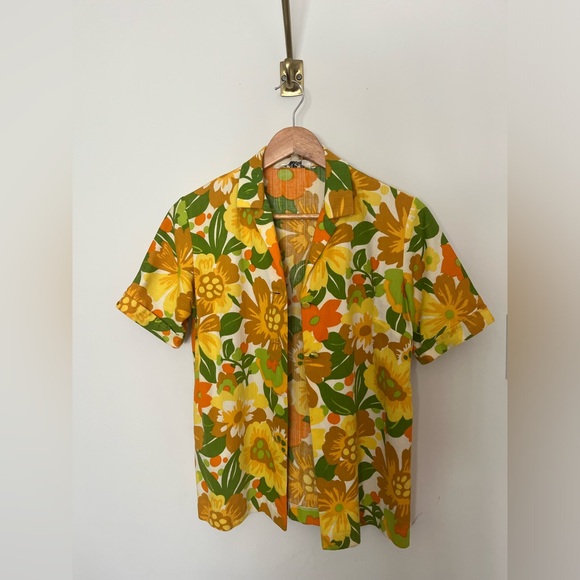 Vintage floral shirt - Picture 1 of 4